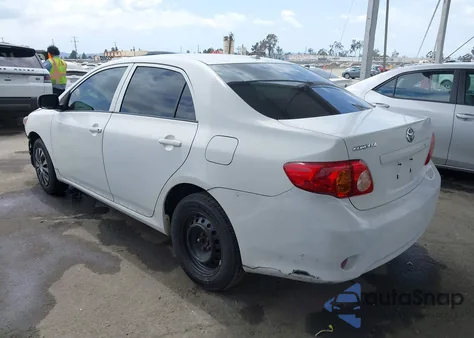 2009 Toyota Corolla z USA, uszkodzony, nr VIN 1NXBU40E79Z011644